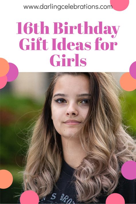 Fun and original Gift ideas for your 16 year old girl. The best 16th Birthday ideas for her that she will love! #sweet16 #16thbirthdayideas #16thbirthdaygifts #birthdayideasforgirls Sweet Sixteen Surprise Ideas, Sweet Sixteen Birthday Gift Ideas, Gifts For Sweet 16 Girl, Gifts For 16 Year Girl, 16th Birthday Gift Ideas, Sweet 16 Gift Ideas, Birthday Gifts Girl, 16th Birthday Gifts For Girls, 16 Birthday Presents