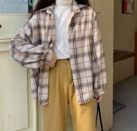 Chic Coat, Checkered Print, Button Blouse, Checker Print, Turndown Collar, Spring Shirts, Mode Streetwear, Styl Vintage, Batwing Sleeve