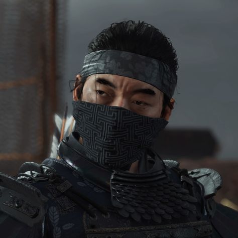 Samurai Rpg Character, The Ghost Of Tsushima, Jin Ghost Of Tsushima, Jin Sakai Pfp, Ghost Of Tsushima Pfp, Jin Sakai Wallpaper, Playstation Pfp, Ghost Tsushima, How To Play Dnd