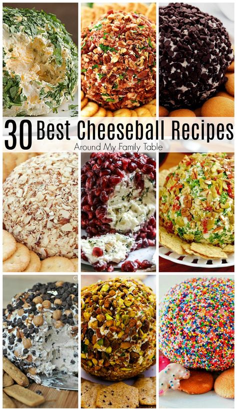 Best Cheeseball, Pickled Snacks, Cheeseball Recipes, Cheese Ball Recipes Easy, Tartiflette Recipe, Holiday Cheese, Fingerfood Party, Cheese Ball Recipes, Best Cheese