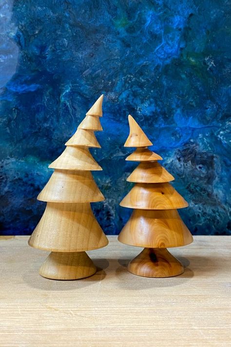 The cutest Christmas Trees ever :)






#christmastree
#woodentree
#woodturningprojects
#cutewoodturningprojects
#cutechristmastree
#projectthatsells
#christmasdecor
#christmasornamentwood
#woodenornament
#lathe
#woodturning Tre Kunst, Wood Christmas Decorations, Christmas Craft Show, Wood Turning Lathe, Christmas Arts And Crafts, Christmas Craft Projects, Craft Shows, Christmas Wood Crafts, Wood Burning Art