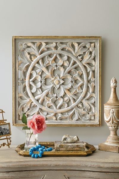 French Country Rug, Leaf Mirror, Garden Living Room, Mirror Decoration, French Country Bedrooms, Deco Studio, Basket And Crate, Home Decor Baskets, Leaf Wall