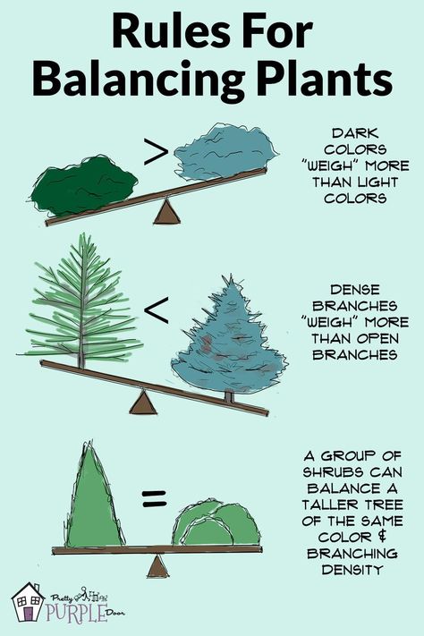 Learn how to balance plants of different colors and sizes in your landscape when you don't want the same plants on either side. It can be tricky to get a cottage garden look balanced without a ton of plant repetition but these simple asymmetrical balance tips will have you designing your dream landscape in no time -- even if you're not a garden designer. Front Yard Garden Plan, Tiered Landscaping, Oasis Landscape, Asymmetrical Balance, Dream Landscape, Landscape Designers, Garden Plan, Desain Lanskap, Foundation Planting