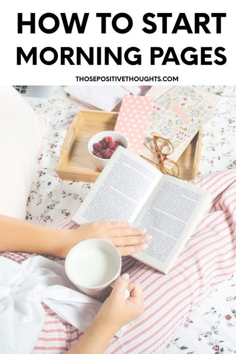 Morning Pages Ideas, Morning Pages Prompts, Intentional Journaling, Start Morning, Clear My Mind, Empty Notebook, Morning Journal Prompts, Julia Cameron, Morning Journal