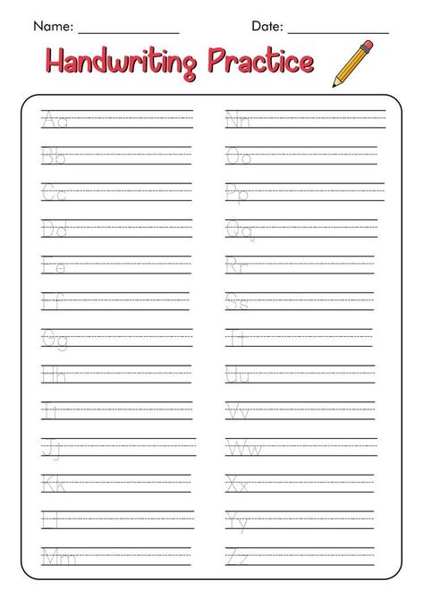 First Grade Handwriting Practice Worksheets | Handwriting practice worksheets, Handwriting practice, Spelling practice worksheets Handwriting Worksheets 2nd Grade, 2nd Grade Handwriting Practice, First Grade Handwriting, Free Handwriting Fonts, Motivation To Study, Printable Handwriting Worksheets, Penmanship Practice, Alphabet Writing Worksheets, Class Crafts