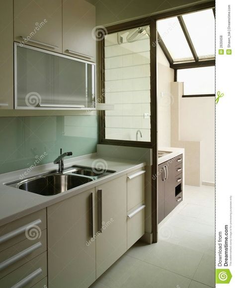 bedroom window ideas aesthetic Wet Kitchen And Dry Kitchen Layout, Kitchen With Dry Balcony, Dry And Wet Kitchen Design Malaysia, Small Wet Kitchen Design Malaysia, Dry And Wet Kitchen Design, Wet Kitchen Ideas, Small Dirty Kitchen Ideas, Small Wet Kitchen, Dry Kitchen And Wet Kitchen