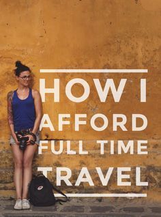 How I afford full time travel and you can too! #travel #budget #travelblog Single Travel, Travel Jobs, Full Time Travel, Travel Budget, House Sitting, Travel Money, Budget Travel Tips, Cheap Travel, Best Places To Visit