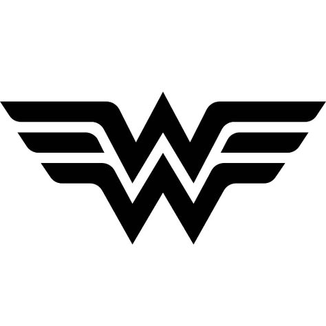 Wonder Woman Symbol, Wonder Woman Tattoo, Logo Outline, Wonder Woman Art, Woman Logo, Female Symbol, Stencil Printing, Wonder Woman Logo, Face Icon