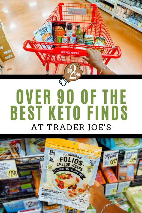 Shop keto at Trader Joe's with our list of over 90 keto finds at Trader Joe's. Find the best low carb and low sugar snacks, drinks, meals and more at Trader Joe's. Keto Meals Trader Joes, Bariatric Trader Joes, Low Carb At Trader Joes, Trader Joe’s Low Carb Recipes, Low Cal Trader Joes, Trader Joe’s Keto Meals, Trader Joe’s Keto Shopping List, Keto At Trader Joes, Trader Joe's Grocery List