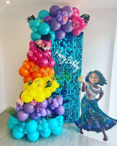 Encanto Balloons, Encanto Theme, Encanto Birthday, Encanto Party, Happy Birthday Sign, Birthday Girl T Shirt, 2nd Birthday Party Themes, 2nd Birthday Party