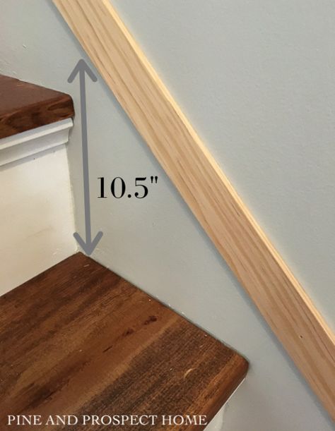 Stair Skirt Trim Ideas, Faux Stair Skirt, Faux Stair Skirting Ideas, Diy Stair Skirt, Stair Trim Moulding, Best Stairs Makeover Ideas, Stair Skirting Ideas, Staircase Skirting, Installing Beadboard Panels