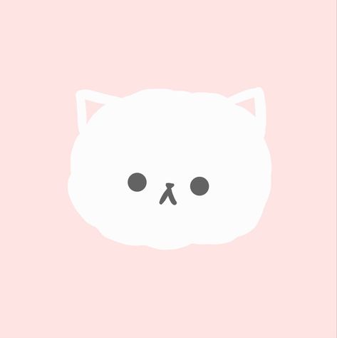 Youtube Pfp, Pastel Pink Icons:), Cat Logo Design, Pink Wallpaper Ipad, Cat App, Pink Drawing, Mushroom Wallpaper, Look Wallpaper, Soft Pink Theme