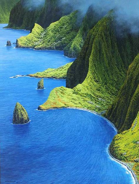 Molokai HAWAII | molokaʻi or molokai is an island in the hawaiian archipelago it is 38 ... Molokai Hawaii, Have Inspiration, Summer Bucket Lists, Oahu Hawaii, Alam Yang Indah, Pretty Places, Kauai, Places Around The World, Most Beautiful Places