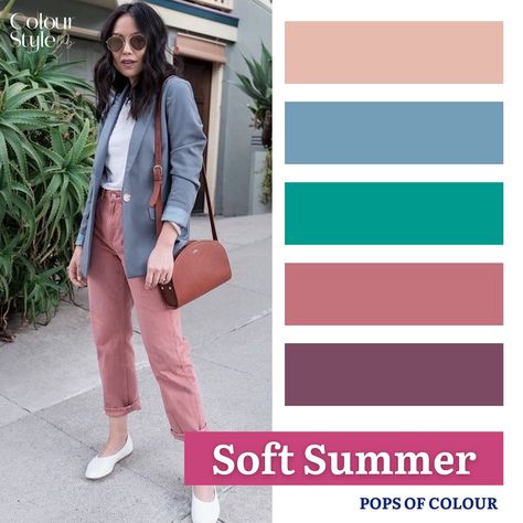 Some of the best colours, neutrals and colours to avoid for SOFT SUMMER. . . . . . . . #colouranalysis #softsummer #style #color #coloranalysis #softsummerpalette Soft Summer Palette, Soft Summer, Color Analysis, Color Pop, Quick Saves, Color