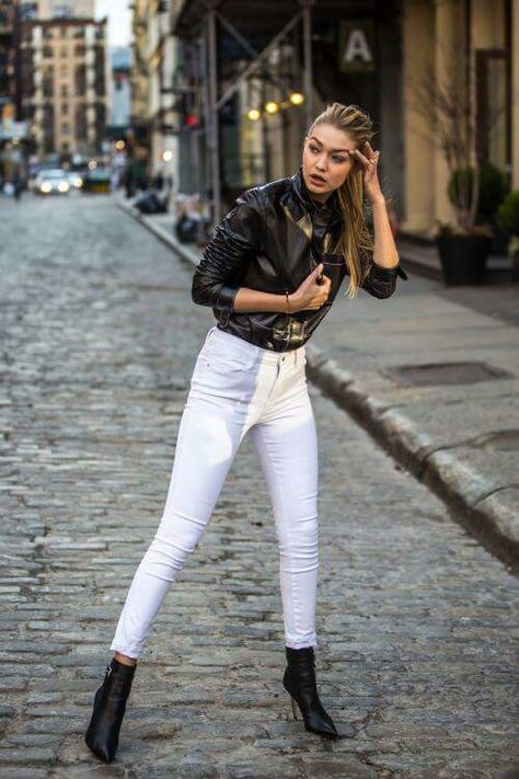 Gigi Hadid Maybelline, Gigi Hadid Street Style, Gigi Hadid Looks, Gigi Style, Gigi Hadid Outfits, Gigi Hadid Style, Hadid Style, Adriana Lima, Celebrity Outfits