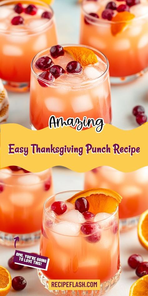 How can you make your Thanksgiving feast even more special? With our Easy Thanksgiving Punch Recipe, you’ll create a charming non-alcoholic drink that complements any holiday spread. It’s easy to whip up and sure to be a hit! Be sure to save this refreshing drink for future gatherings! Thanksgiving Punch Alcoholic, Fall Punch Recipes, Thanksgiving Punch, Apple Cider Punch, Alcoholic Punch Recipes, Non Alcoholic Punch, Thanksgiving Appetizer Recipes, Thanksgiving Drinks, Thanksgiving Cocktails