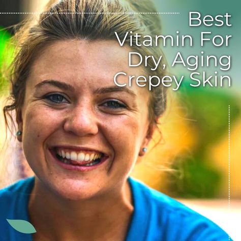 Vitamins are hugely important for our bodies to function correctly. Food is the best source of vitamins for dry, aging, crepey skin. We do not always get the vitamins we need from what we eat. Crepy Skin, Skin Vitamins, Crepey Skin, We Need, Vitamins, Skin