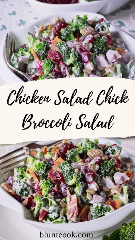 Crunchy and creamy collide in this Chicken Salad Chick-inspired Broccoli Salad recipe! Packed with fresh broccoli florets, tangy bacon, and a creamy dressing, it's a guaranteed hit at any gathering. Get the recipe now! Chicken Salad Chick Broccoli Salad, Brócoli Salad, Healthy Green Salads, Broccoli Slaw Recipes, Chicken Salad Chick, Keto Broccoli Salad, Broccoli Benefits, Delicious Chicken Salad, Salads Recipes