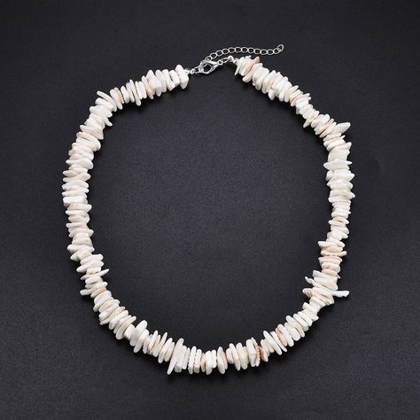 Puka Shell Necklace, Beautiful Chokers, Shell Choker, Collar Choker, Necklace Collar, Beach Necklaces, Puka Shell, Seashell Necklace, Crystal Choker