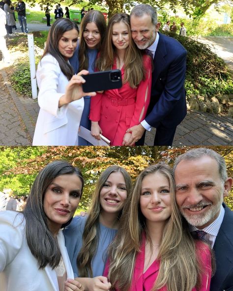 Royal Addicted on Instagram: “#New 20th May ~ Leonor, The Princess of Asturias, accompanied by King Felipe, Queen Letizia and Infanta Sofía of Spain and Princess Alexia…” Leonor Princess Of Asturias, Princess Alexia, Spanish King, Princess Of Spain, Princess Sophia, Royal Crowns, Prince William And Catherine, Spanish Royal Family, European Royalty