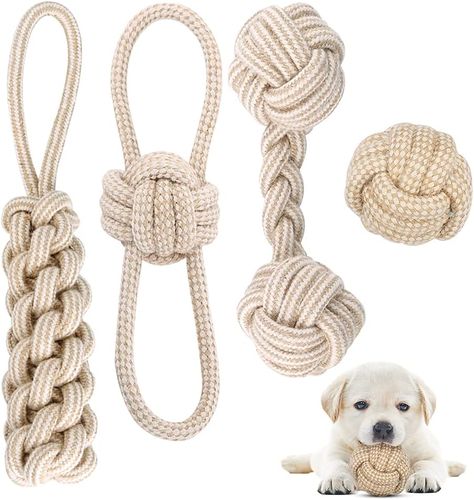 Knot Ball, Small Dog Accessories, Cute Dog Toys, Dog Accesories, Small Dog Toys, Dog Water Dispenser, Cute Small Dogs, Golden Puppy, Dog Toy Ball