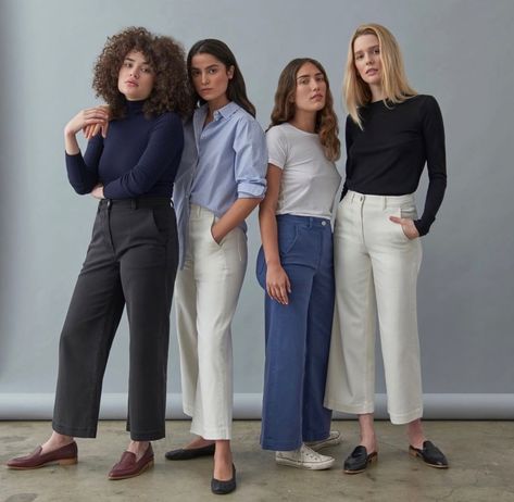 Everlane Classic Closet, Lifestyle Blogs, Personal Style Inspiration, Uni Outfits, Winter Chic, Style Steal, Street Style Outfit, Mom Style, Summer Looks