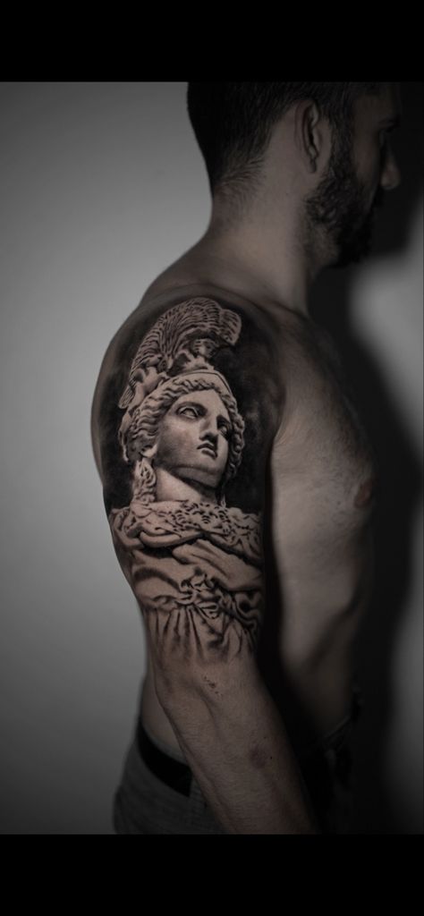 #tattoo #goddess #athena Goddess Athena, Tattoo Ideas, Tattoos