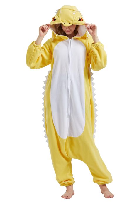 PRICES MAY VARY. Soft Material:Our onesie Pajamas is made of 100% Polar Fleece with high fiber density, which will not lint-free, and fluffy. It is soft and skin-friendly, keep you warm in the cold winter. Cute Hood: The onesie pajamas has a cute hood with eyes, teeth and nose,like a real animal. Fit for Many Occasions: This onesie pajamas costume fits for loungewear, Party, Halloween and other occasions. Also, it is a amazing gift for Christmas, Easter, birthaday and so on. Unique Design: This Sonic Costume, Pajama Costume, Onesie Costumes, Animal Onesie, Fancy Suit, Onesie Pajamas, Black Dress Shoes, Sleepwear & Loungewear, Brown Dress