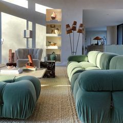 future home • Instagram Teal Couch Neutral Living Room, Colorful Velvet Couch, Living Room Color Pallet Ideas, Freelance Branding, Loft Vibes, Summer Color Trends, Colourful Living Room, Lifestyle Aesthetic, Summer Color