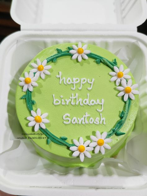 #momisbakeology Banto Cake Design, Bento Cake Design, Watermelon Cake Birthday, Normal Design, Cake Decoration Ideas, Bento Cakes, Watermelon Cake, Simple Cake Designs, Mini Tortillas