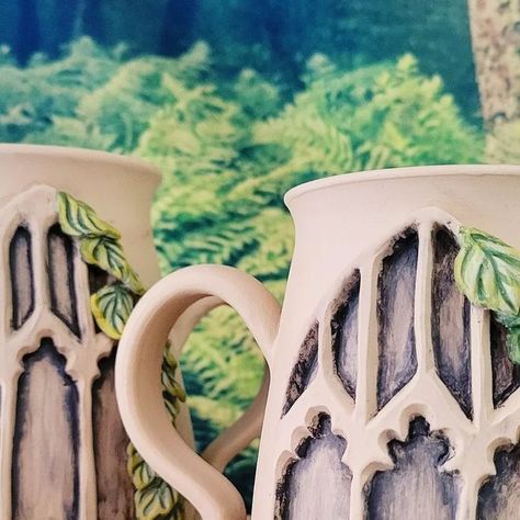 Gothic Ceramic Art, Gothic Ceramics, Witchy Ceramics, Witch Ceramics, Pagan Pottery, Spooky Pottery, Witchy Pottery, Witch Pottery, Gothic Pottery