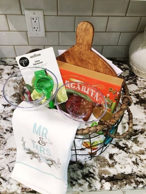 Shop the look from FranklyFortWorth on ShopStyle Margarita Gift Basket, Market Clothes, Margarita Gift, Fiesta Wedding Shower, Gift Baskets Ideas, Margarita Gifts, Baskets Diy, Indian Wedding Gifts, Homemade Gift Baskets