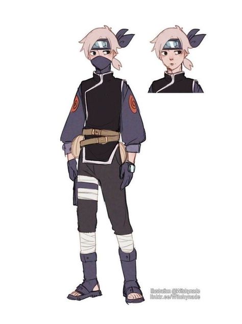 Naruto Clothing Design, Naruto Clothes Design, Naruto Ninja Outfits, Custom Naruto Characters, Naruto Oc Outfit Ideas, Naruto Character Design, Naruto Oc Outfit, Oc Outfit Ideas, Naruto Outfits