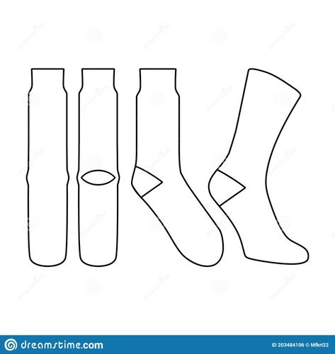 Designer Socks, Design Model, Design Template, Cool Designs, Cricut, Socks, Design