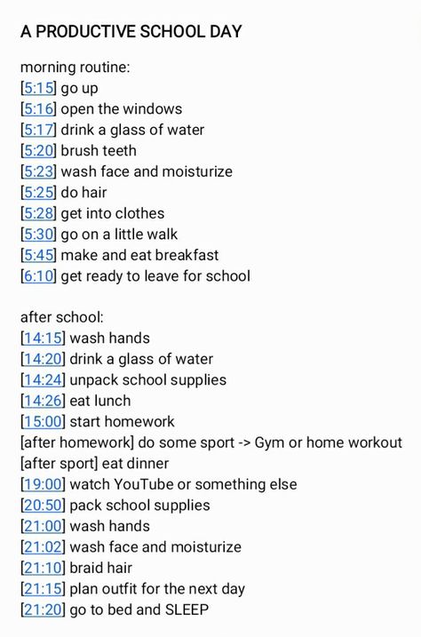 🌻 be productive at school 🌻 Productive School Day, Productive School, Academic Comeback, Productive Routine, Students Day, Be Productive, Productive Day, Day Plan, School Days