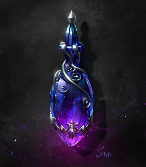 Magic bottles, Vera Velichko on ArtStation at https://www.artstation.com/artwork/WzGg3 Magic Bottles, Fantasy Props, Magical Jewelry, Potion Bottle, Magic Art, 판타지 아트, Fantasy Inspiration, Alam Semula Jadi, Fan Fiction