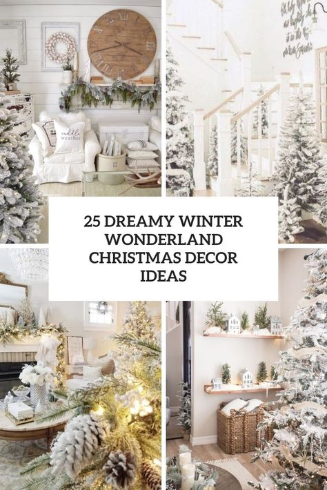 dreamy winter wonderland christmas decor ideas cover Christmas Forest Wonderland Decorations, Winterwonder Land Christmas Decor, Winter Wonderland Christmas Tree Theme, Christmas Wonderland Decorations Indoor, Christmas House Decorations Indoor, Winter Wonderland Nursery, Winter Wonderland Christmas Decor, Wonderland Christmas Decor, Winter Wonderland Christmas Decorations