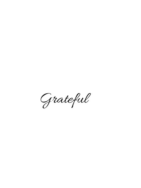 Grateful Tattoo Fonts, Grateful Tattoos For Women, Grateful Tattoo, Ios Widgets, Highlight Ig, Tattoo Fonts Cursive, Vision Board Quotes, Vision Board Affirmations, English Word