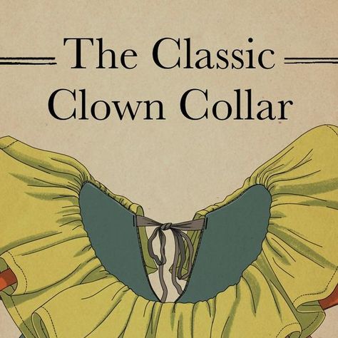 Picnic Palace on Instagram: "I’ve been working so hard on the PDF sewing pattern and instruction booklet for how to make my classic clown collars. Finally, it’s here. Included with a subscription to all paid tiers of my Patreon. I can’t wait to see what you guys make. Love u.  . . . . . . . . #clowncore #crafting #sewing #sewingpattern #cosplay #diy #crafttutorial #sewingtutorial #costumedesign #patterndesigner #patterndrafting #clown #costume #handmade" Clown Jumpsuit Pattern, Jester Sewing Pattern, Clown Collar Pattern, How To Learn To Sew, How To Make A Collar, Diy Collar Pattern, Diy Party Clothes, Diy Clown Collar, Clown Mood