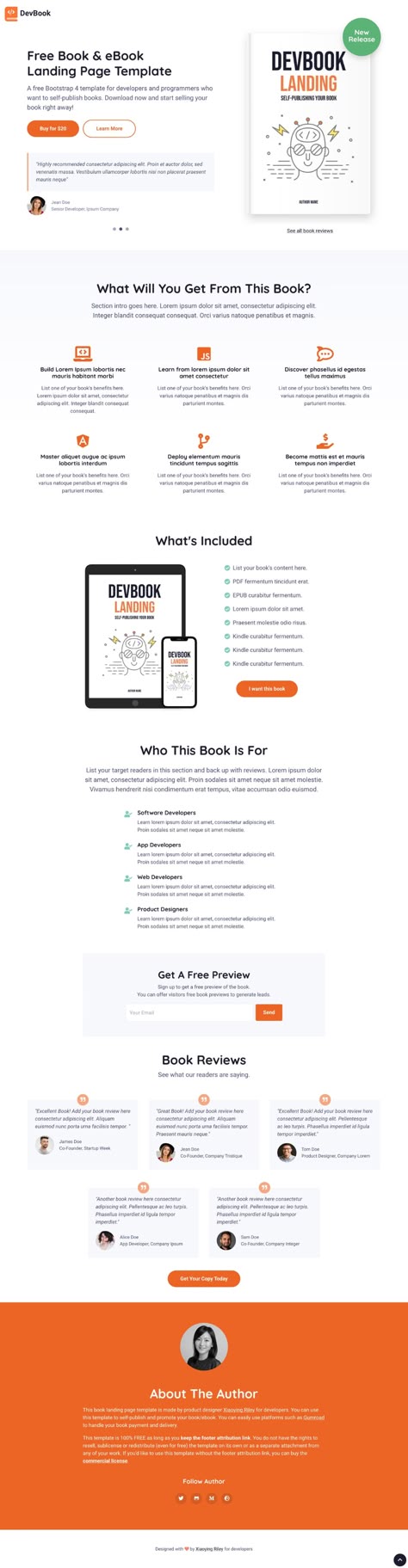 Book Review Website Design, Review Section Design, Ebook Website Design, Book Landing Page Design, Ebook Landing Page Design, Review Page Design, Book Landing Page, Ebook Landing Page, Webpage Design Layout