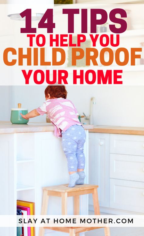 Child Proof Tips #childproof #childproofing #babyproof #babyproofing #slayathomemother - SLAYathomemother.com Kids Help, Parenting Toddlers, Baby Proofing, Gentle Parenting, Mom Hacks, Mom Advice, Life Tips, Baby Safety, Baby Hacks