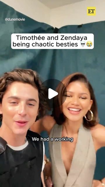 124K views · 10K likes | Entertainment Tonight on Instagram: "We will never have enough Timothée and Zendaya bestie moments. 🥹😂" Zendaya Graduation Picture, Zendaya 2024, Zendaya Movies, Zendaya And Tom Holland, Tom Holland And Zendaya, Movie Clips, Entertainment Tonight, Zendaya Coleman, Zac Efron