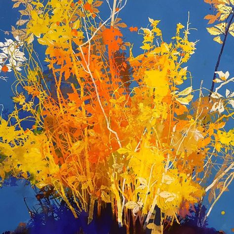 Indoor Painting, Nature Light, Sun Flowers, Light Shadow, Flowers Spring, A Level Art, Blue Painting, Landscape Artist, Ethereal Art