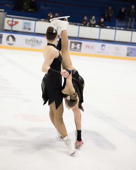 Skating Instagram Pictures, Ice Skating Instagram Pictures, Hair With Black Highlights, Side Swept Waves, Synchro Skating, Synchronized Skating, Dark Highlights, Skating Aesthetic, Black Highlights