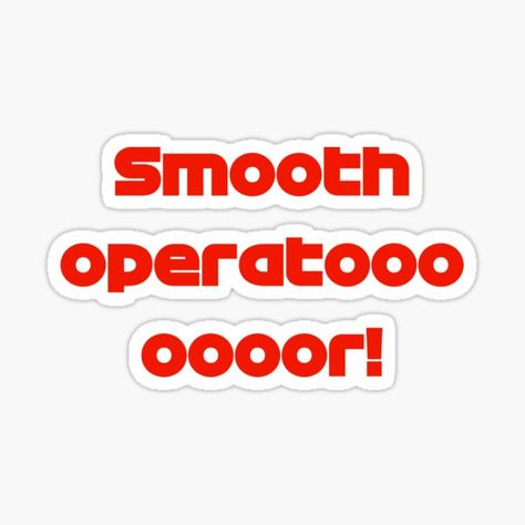 Smooth Operator Carlos, Phone Cover Stickers, Racing Stickers, Song Lyric Quotes, Marvel Spiderman Art, Smooth Operator, Aesthetic Stickers, Lyric Quotes, Print Stickers