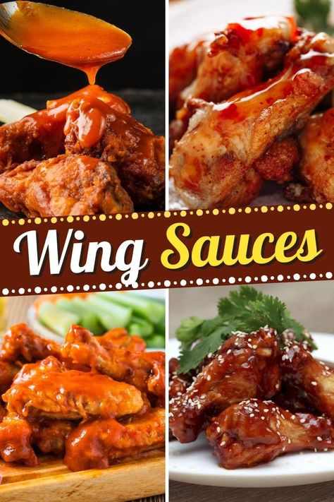 Wing Sauce Recipes Sauce For Hot Wings, Crazy Wing Sauces, Best Homemade Wing Sauce, Hot Sauce For Wings Recipes, Hot Sauce Wings Recipe, Buffalo Wings Recipe Sauces, Pineapple Wing Sauce, Wings Etc Sauce Recipes, Wings Sauces Recipes