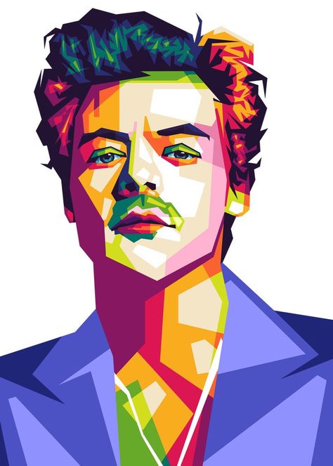 Wpap Art, Pop Art Portraits, Art Portrait, Arte Pop, Portrait Photo, Baby Cats, Harry Styles, Pop Art, Sketch Book