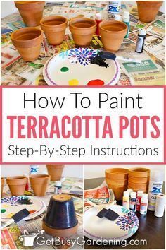 Terracotta Pots Decoration, Clay Planter Painting Ideas, Upcycling Flower Pots, Painting Outdoor Pots Planters, Diy Planter Painting Ideas, Paint For Terra Cotta Pots, Painted Clay Pots Ideas Simple, Painting Terra Cotta Pots Outdoor, Clay Pots Painting Ideas