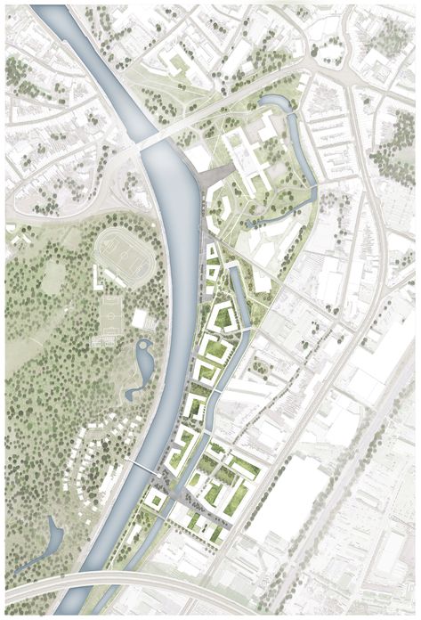 4 Fonteinen Vilvoorde + Buur Koshino House, Architecture Site Plan, Landscape Architecture Plan, Urban Design Diagram, Urban Design Graphics, Urban Design Plan, Urban Landscape Design, Cities Skylines, Site Analysis