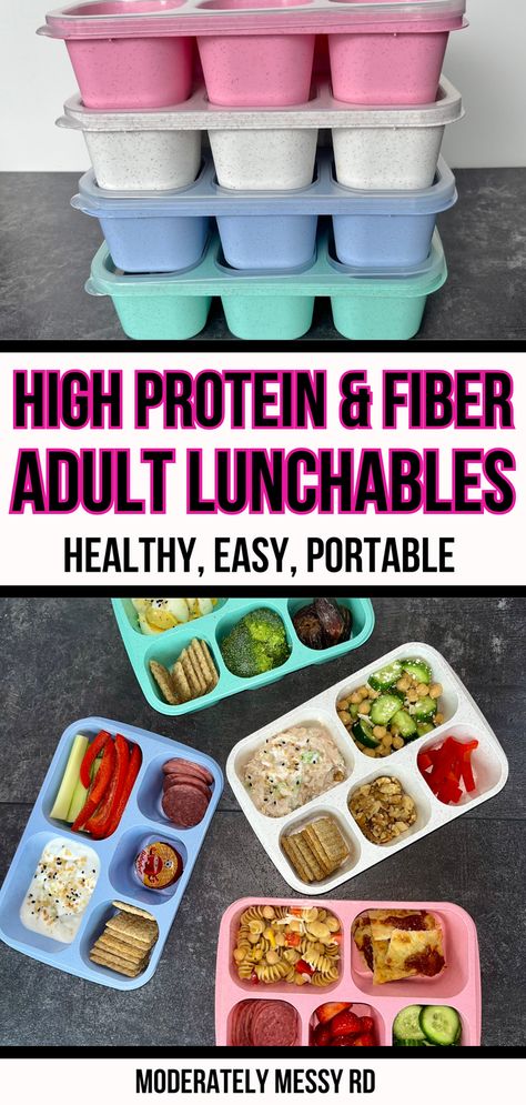 Macro Friendly Lunchable, Easy Meal Prep Snacks Healthy Eating, Healthy Adult Snack Boxes, Low Carb Bento Box Ideas For Adults, Meal Prep Lunch Box Ideas, Vegetarian Lunchable Ideas, Bento Snacks For Adults, Bento Box High Protein, High Protein Lunch Box Ideas For Adults